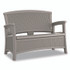 SUNCAST CORPORATION BMWB5000DG Elements Loveseat with Storage, 47" x 29.75" x 35.5", Dove Gray