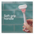 PROCTER & GAMBLE Gillette® 64906 Venus Sensitive Sensible Razors, 3 Blades, 36/Carton