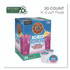 KEURIG DR PEPPER The Original Donut Shop® 0532 ICED Refreshers K-Cup Pods, Mango Dragonfruit Lemonade, 20/Box