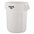 RUBBERMAID COMMERCIAL PROD. 1779740EA Brute Container, 44 gal, Plastic, White