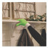 CHAGRINOVATIONS TidyUps TU05789 Microfiber Dusting Gloves, 2 Blue Gloves with White Cuffs, 2 Green Gloves with White Cuffs