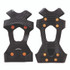 TENACIOUS HOLDINGS, INC. ergodyne® 16753 Trex 6300 One Piece Slip-on Ice Cleats, Medium, Black, Pair