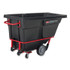 RUBBERMAID COMMERCIAL PROD. 1316 BLA 1 cu yd BRUTE Rotomolded Tilt Truck, 2,100 lb Capacity, Black