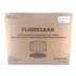 PLASTIFAR SA 18244 Bakery Containers, 9" Cake Container, 11.2" Diameter x 3.5" h, Black/Clear, 50/Carton