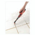 RUBBERMAID 1839685 Multi-Purpose Cordless Battery Power Scrubber, Red/White Nylon Bristles, 12.68" Brush, 7" Red/Black Handle