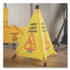 CFS BRANDS Carlisle 3694204 Pop-Up Caution Cone, 18 x 22.25 x 20, Yellow