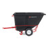 RUBBERMAID COMMERCIAL PROD. FG131641BLA 1 cu yd BRUTE Rotomolded Towable Tilt Truck, 2,100 lb Capacity, Black
