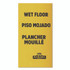 NEXSTEP COMMERCIAL PRODUCTS 6948 Banana Safety Sign, 13 x 12 x 24, Yellow/Black