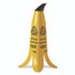 NEXSTEP COMMERCIAL PRODUCTS 6948 Banana Safety Sign, 13 x 12 x 24, Yellow/Black