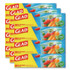 CLOROX SALES CO. Glad® 55050 Zipper Food Storage Plastic Bags, Gallon Size, 10.75 x 10.19, Clear, 20 Bags/Box, 12 Boxes/Carton