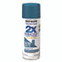 RUST-OLEUM CORPORATION 331188EA Painter's Touch 2X Ultra Cover Spray Paint, Ultra Matte Blue, 12 oz Aerosol Can