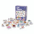 JUNIOR LEARNING Inc® 641 Rainbow CVC Objects, +/- 1.6" Tall, Assorted Objects and Object Colors, White Background, 40 Pieces