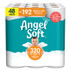 GEORGIA PACIFIC Angel Soft® 7940350 Mega Toilet Paper, Septic Safe, 2-Ply, White, 320 Sheets/Roll, 48 Rolls/Pack