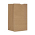 AJM PACKAGING CORP. Corporation GX2070S Grocery Bag, 12.5" x 14" x 17.5", Kraft, 500/Bundle
