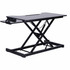 Rocelco, Inc Rocelco RVADRB Rocelco VADR 31.5" Hi-Lift Adjustable Desk Riser