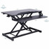 Rocelco, Inc Rocelco RVADRB Rocelco VADR 31.5" Hi-Lift Adjustable Desk Riser