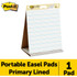 3M Post-it&reg; 563PRL Post-it&reg; Tabletop Easel Pad with Primary Lines