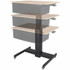 Rocelco, Inc Rocelco RMSD28BB Rocelco Sit-to-Stand School Desk
