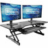 Rocelco, Inc Rocelco R ADRB-45 Rocelco ADR-45 45" Adjustable Desk Riser with EVR