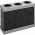 Safco Products Safco 9798BL Safco At-Your-Disposal 3-bin Recycling Center