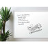 U Brands 030U00-01 U Brands Melamine Non-Magnetic Dry-Erase Board
