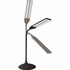 OttLite Technology OttLite CSN59G5W OttLite Pivot Dual-Shade LED Desk Lamp, 26"H, Black