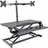 Rocelco, Inc Rocelco RVADRBDM2 Rocelco Desk Riser & Dual-Monitor Mount