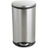 Safco Products Safco 9902SS Safco Ellipse Hands Free Step-On Receptacle