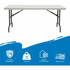 Iceberg Enterprises, LLC Iceberg 65513 Iceberg Commercial Folding Table