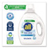 VEND-RITE MANUFACTURING CO all® 47415 Free Clear HE Laundry Detergent, 58 Loads, Unscented, 73 oz Bottle, 6/Carton