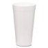 WINCUP CORPORATION 221976 Foam Drink Cups, 20 oz, White, 500/Carton