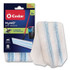 FREUDENBERG HOUSEHOLD PRODUCTS O-Cedar® 175782CT H2prO Flat Mop Head Replacement, 9.25 x 4.38, Blue/White, 2/Pack, 6 Packs/Carton