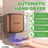 ALPINE INDUSTRIES ALP40010COP Hemlock Commercial Automatic 120V Hand Dryer, 6.68 x 11.41 x 12.31, Stainless Steel, Copper