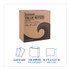 BOARDWALK V030IDW2 DRC Wipers, 9.33 x 16.5, White, 100 Dispenser Packs, 9 Dispenser Packs/Carton