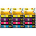3M COMPANY Post-it® Highlighting Flags, Bright Colors, .47 in. Wide, 35 Flags/Dispenser, 4 Dispensers/Pack, 3 Packs