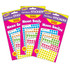 TREND ENTERPRISES INC. TREND Neon Smiles superSpots® Stickers Variety Pack, 2500 Per Pack, 3 Packs