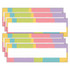TREND ENTERPRISES INC. TREND Cheerful Stripes Desk Toppers® Name Plates, 36 Per Pack, 6 Packs