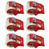3M COMPANY Scotch® Heavy Duty Shipping Packaging Tape with Dispenser, 2" x 800", 6 Rolls