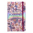 PUKKA PADS USA CORP Pukka Pads Bloom Softcover Notebook with Pocket - Black - Pack 3