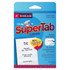 SMEAD MANUFACTURING COMPANY Smead® Erasable SuperTab® File Folder Labels, White, 160 Labels