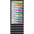 SCHOLASTIC TEACHING RESOURCES Scholastic Teaching Solutions Daily Schedule Pocket Chart with Cards, Black