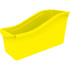 STOREX INDUSTRIES Storex Large Book Bin, Yellow