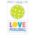 TREND ENTERPRISES INC. TREND Pickleball Passion Vinyl Stickers, Pack of 2