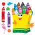 TREND ENTERPRISES INC. TREND Colorful Crayons Bulletin Board Set