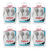MAXELL CORP OF AMERICA Maxell Budget Stereo Earbuds, White, Pack of 6