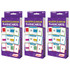 JUNIOR LEARNING Junior Learning® Multiplication Flashcards, 3 Sets Per Pack, 3 Packs