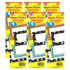 TREND ENTERPRISES INC. TREND I ♥ Metal™ Dots & Embossed Desk Toppers® Name Plates Variety Pack, 32 Per Pack, 6 Packs
