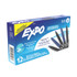 NEWELL BRANDS DISTRIBUTION LLC EXPO® Vis-a-Vis Wet Erase Markers, Ultra Fine Point, Blue, 12 Count