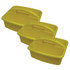 ROMANOFF PRODUCTS Romanoff Large Utility Caddy, Yellow, Pack of 3