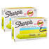 NEWELL BRANDS DISTRIBUTION LLC Sharpie® Tank Style Highlighters, Chisel Tip, Fluorescent Yellow, 12 Per Pack, 2 Packs